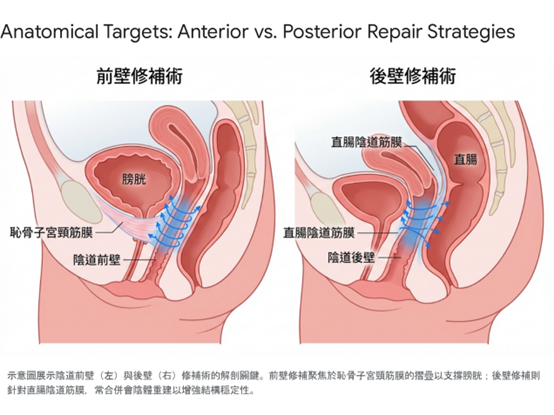 經陰道微創修補手術解決骨盆脫垂與重塑緊緻結構台中竹北權威